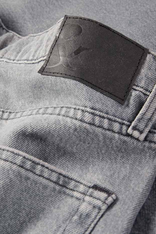 Heren - Baggy jeans - jeanslichtgrijs