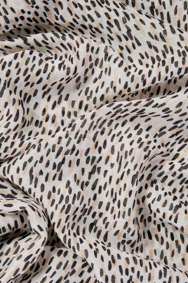 Dona - Mocador - estampat - blanc trencat