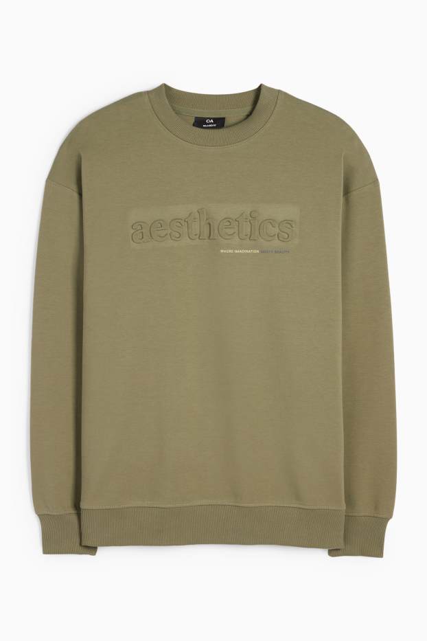 Hommes - Sweat - vert foncé
