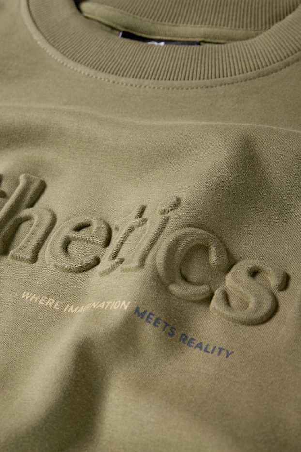 Hommes - Sweat - vert foncé