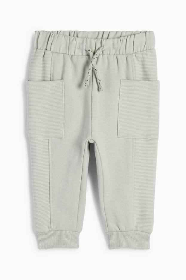 Neonati  - Pantaloni sportivi per neonati - verde menta