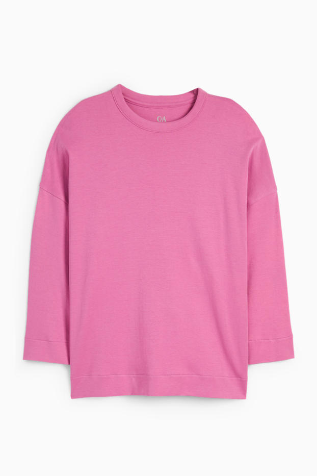 Women - Basic sweatshirt - violet