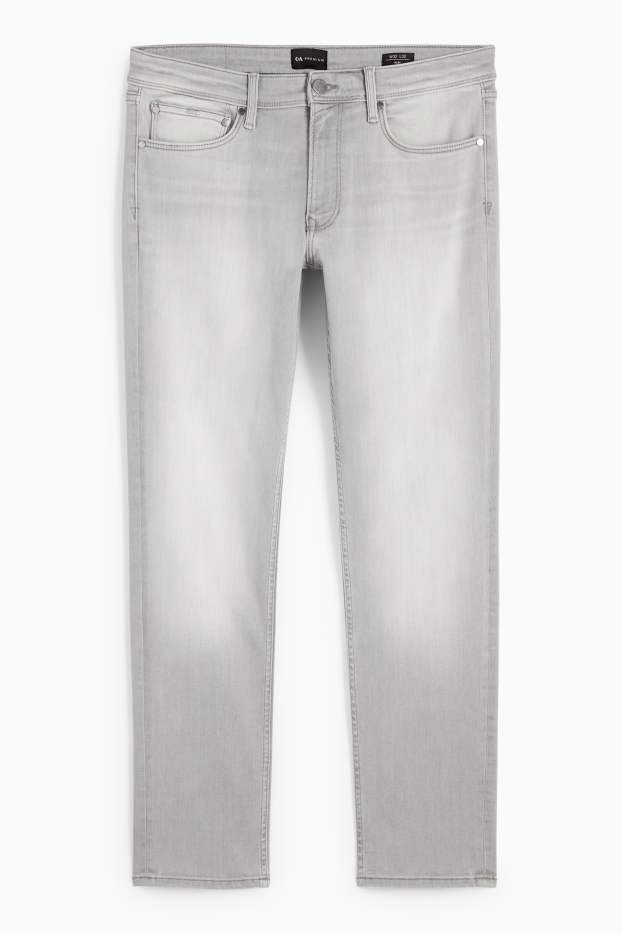 Heren - Slim jeans - jeanslichtgrijs