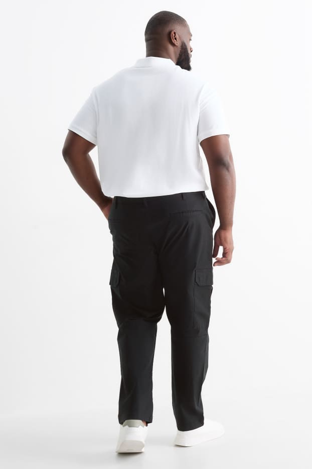 Herren - Cargohose - schwarz