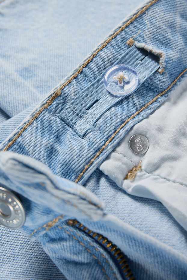 Kinderen: meisjes - Cargojeans - jeanslichtblauw