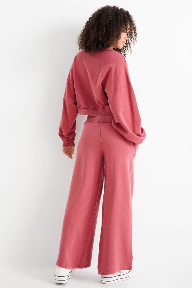 Femmes - Pantalon de jogging - corail