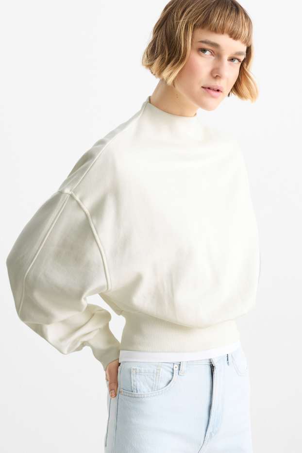 Femmes - Sweat - blanc crème