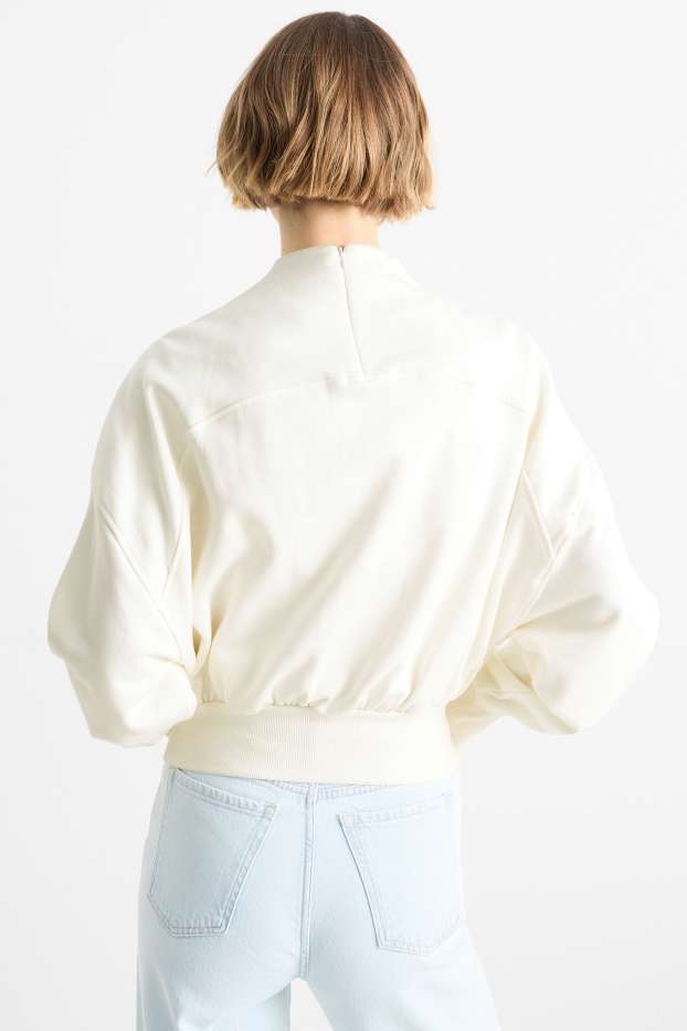 Femmes - Sweat - blanc crème