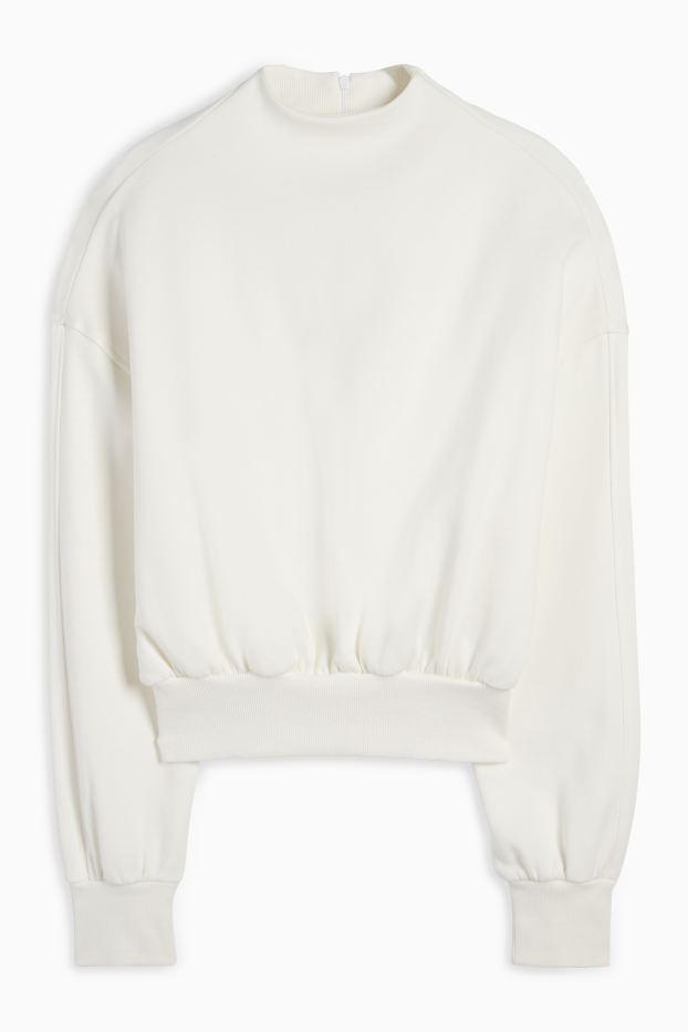 Femmes - Sweat - blanc crème