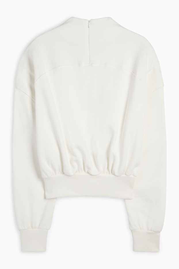 Femmes - Sweat - blanc crème