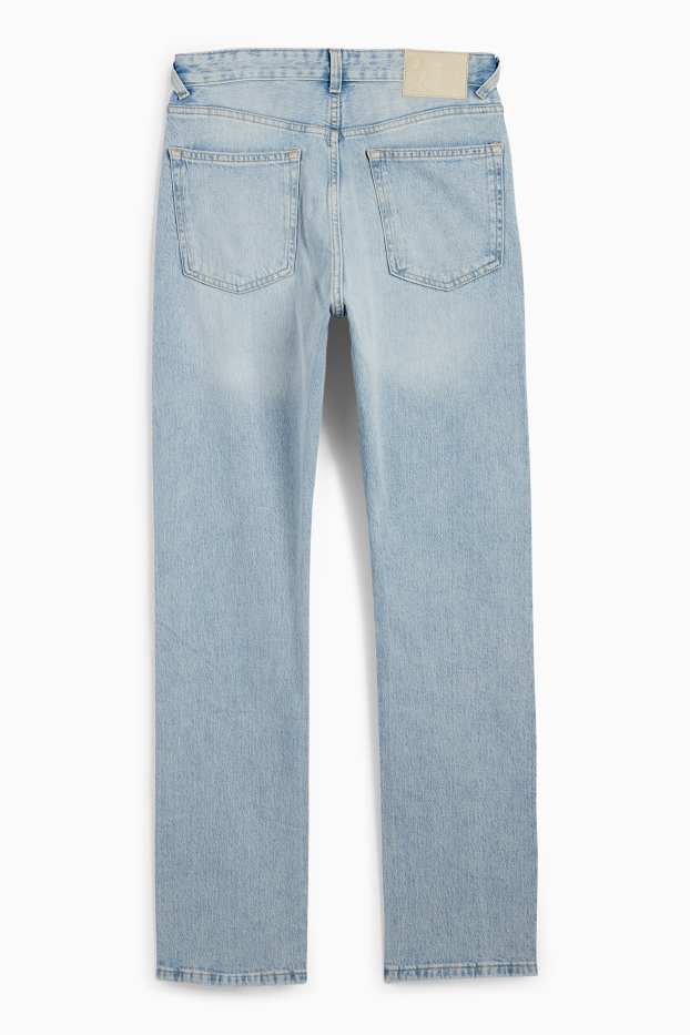 Femmes - Vintage straight jean - mid waist - LYCRA® - jean bleu clair
