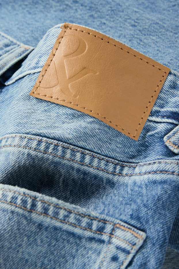 Femmes - Vintage straight jean - mid waist - LYCRA® - jean bleu clair