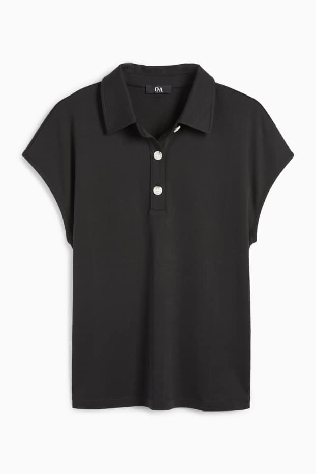 Femmes - Polo - noir