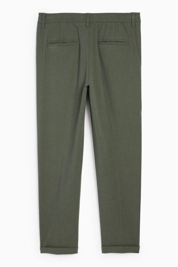 Herren - Chino - dunkelgrün