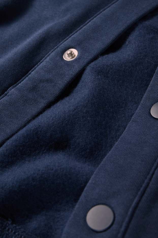 Enfants garçons - Pokémon - veste style universitaire - bleu foncé