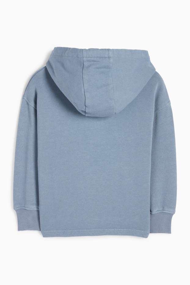 Enfants garçons - Pull à capuche - bleu