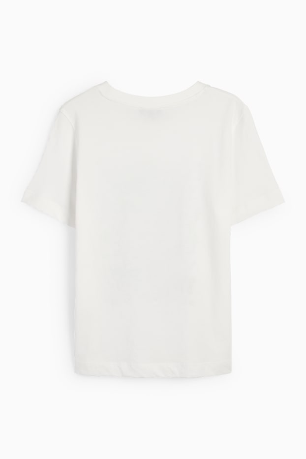 Femmes - T-shirt - blanc crème