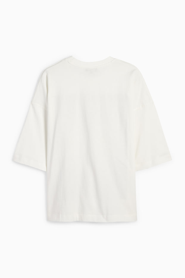 Women - T-shirt - cremewhite