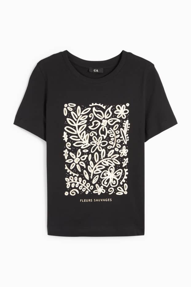 Women - T-shirt - black