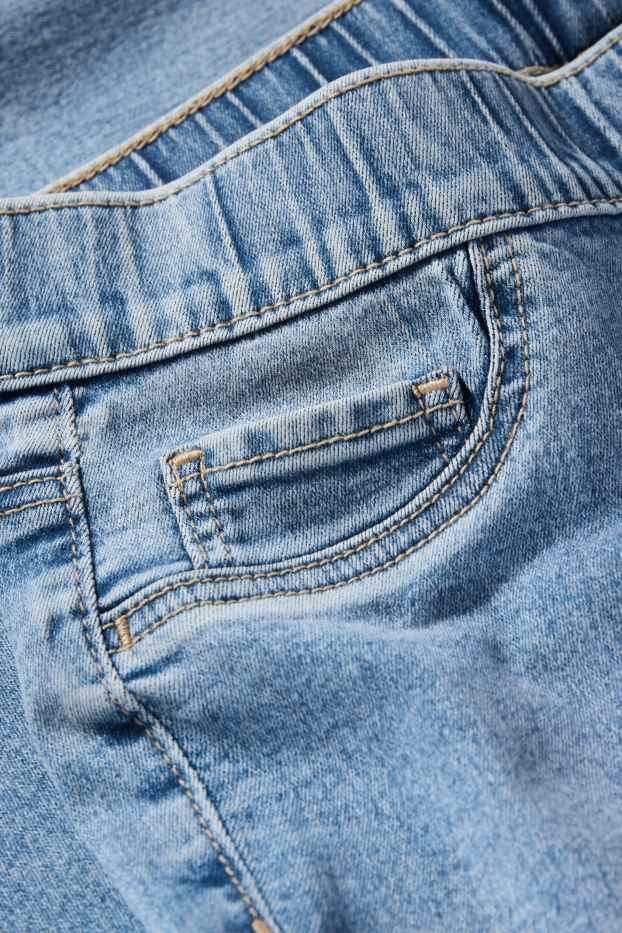 Donna - Jeggings - vita media - skinny fit - jeans azzurro