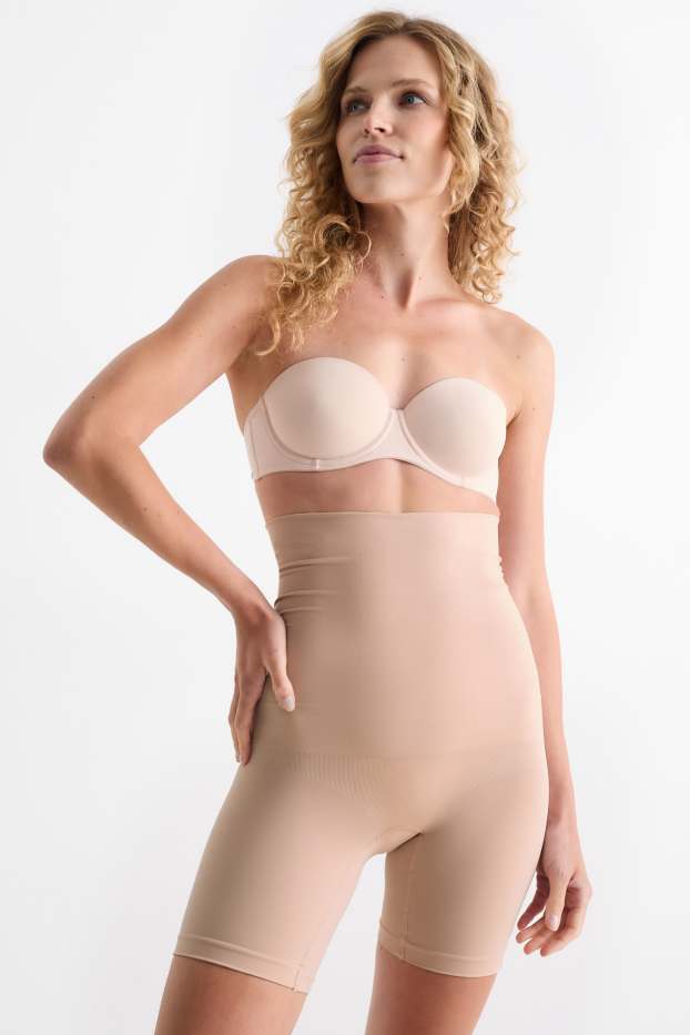 Donna - Coulotte modellante - senza cuciture - beige