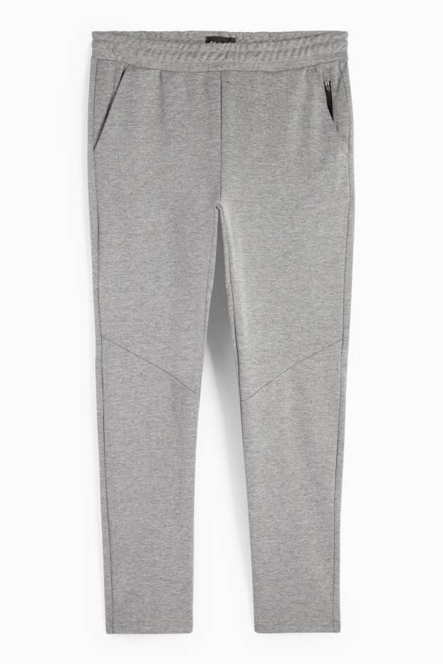 Hommes - Pantalon de jogging de sport - gris clair