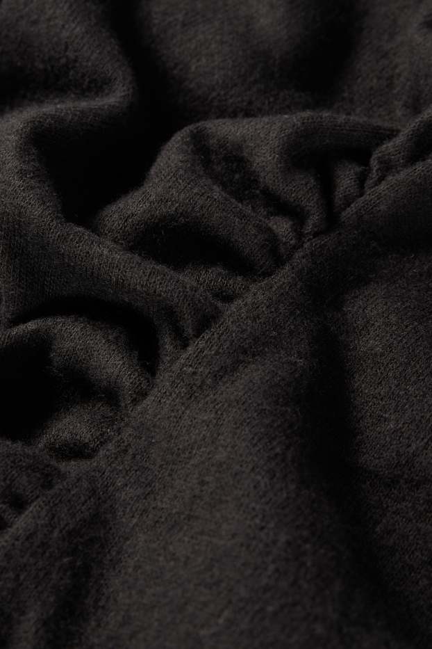 Femmes - Robe en maille - noir