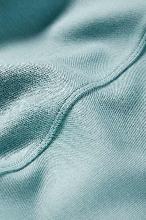Women - T-shirt dress - turquoise