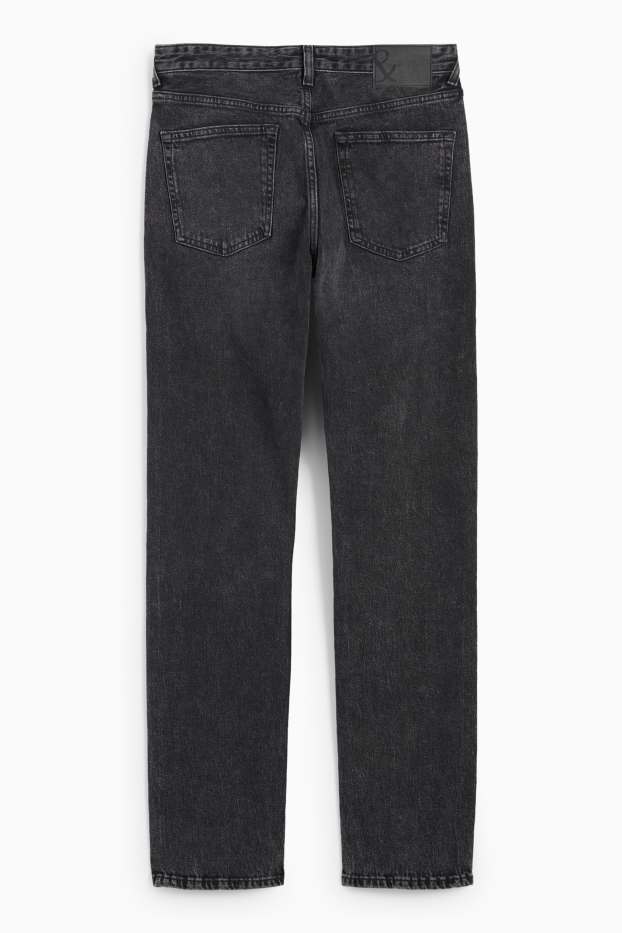 Donna - Vintage straight jeans - vita media - LYCRA® - jeans grigio