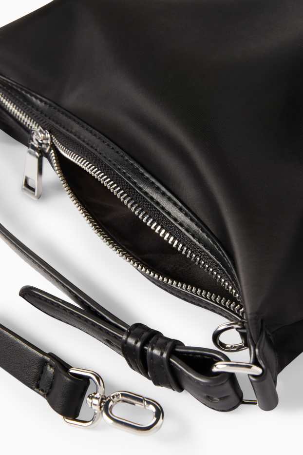 Femmes - Sac à bandoulière amovible - noir
