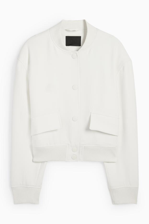 Femmes - Blouson - blanc crème