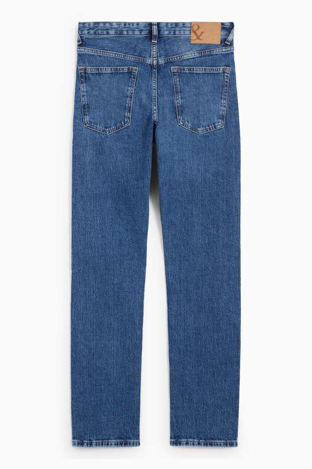 Femmes - Vintage straight jean - mid waist - LYCRA® - jean bleu