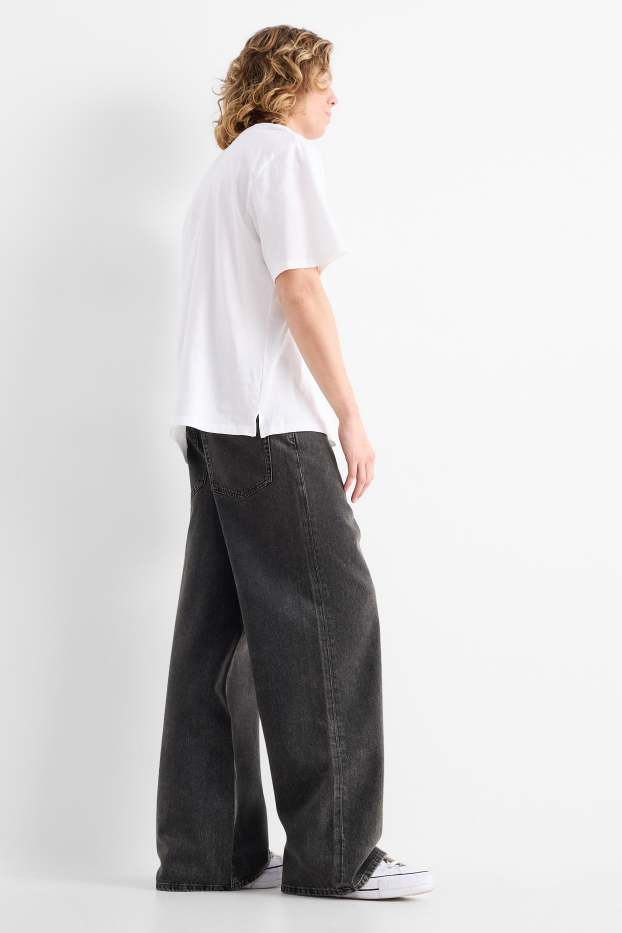 Uomo - Jeans a gamba larga - jeans grigio scuro