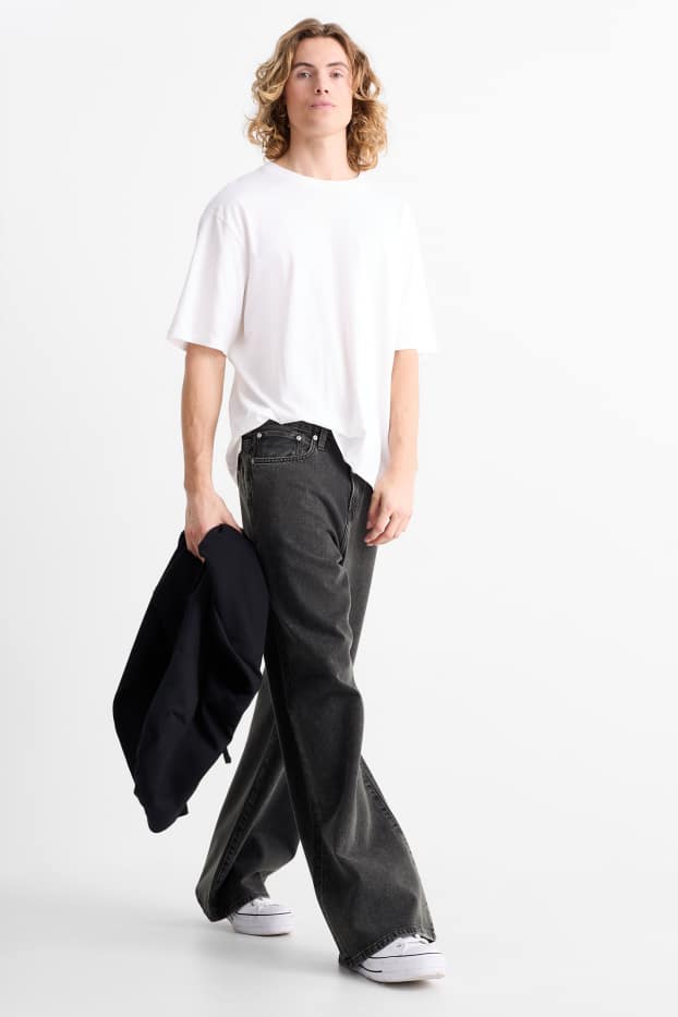 Uomo - Jeans a gamba larga - jeans grigio scuro