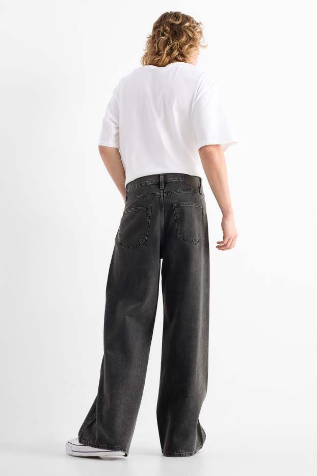 Uomo - Jeans a gamba larga - jeans grigio scuro