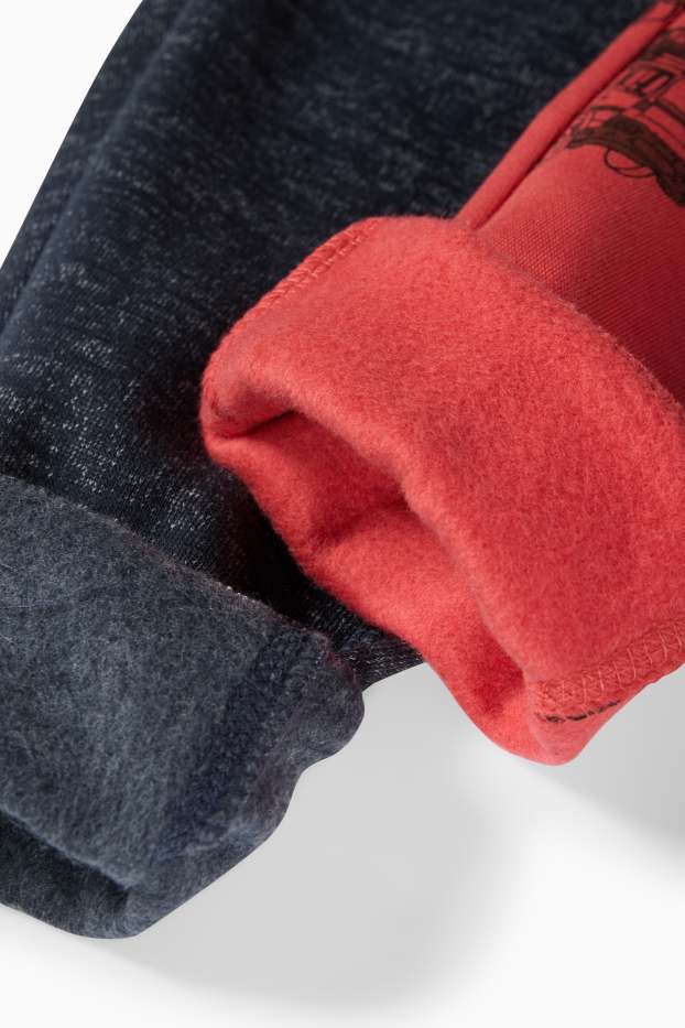 Kinder Jungen - Multipack 2er - Feuerwehr - Jogginghose - dunkelblau