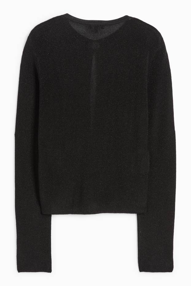 Femmes - Gilet de maille - noir