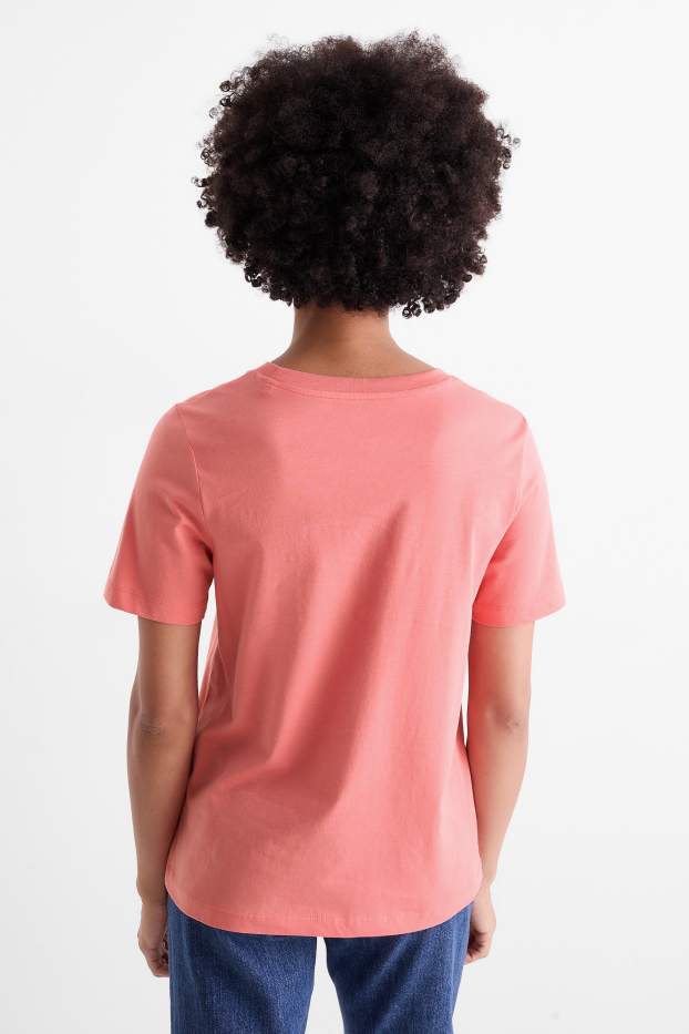 Dona - Samarreta de màniga curta - regular fit - fúcsia