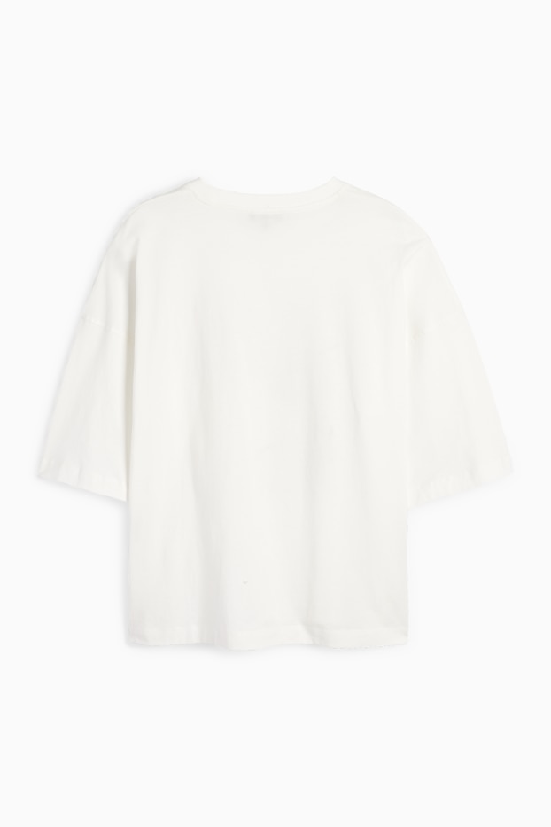 Women - T-shirt - cremewhite