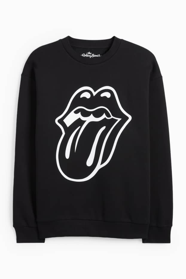 Men - Sweatshirt - Rolling Stones - black