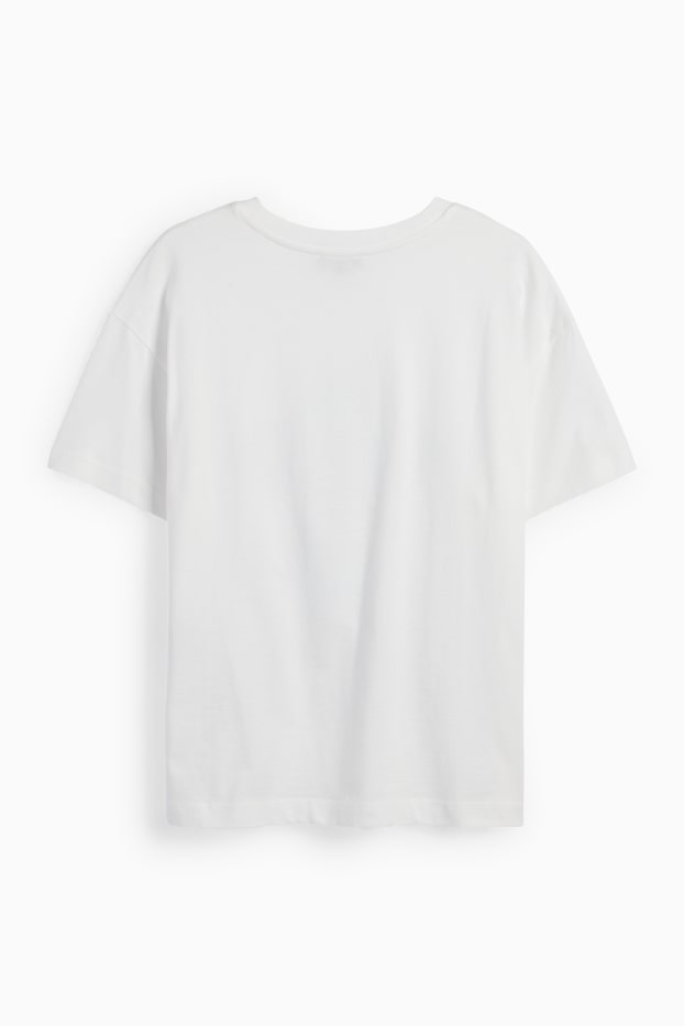 Damen - T-Shirt - weiß