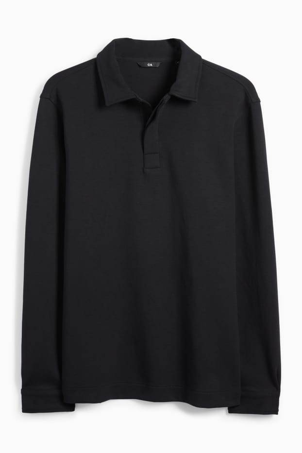 Bărbați - Tricou polo - negru