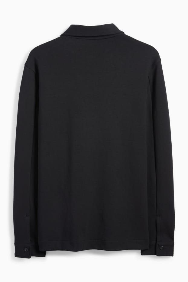 Bărbați - Tricou polo - negru