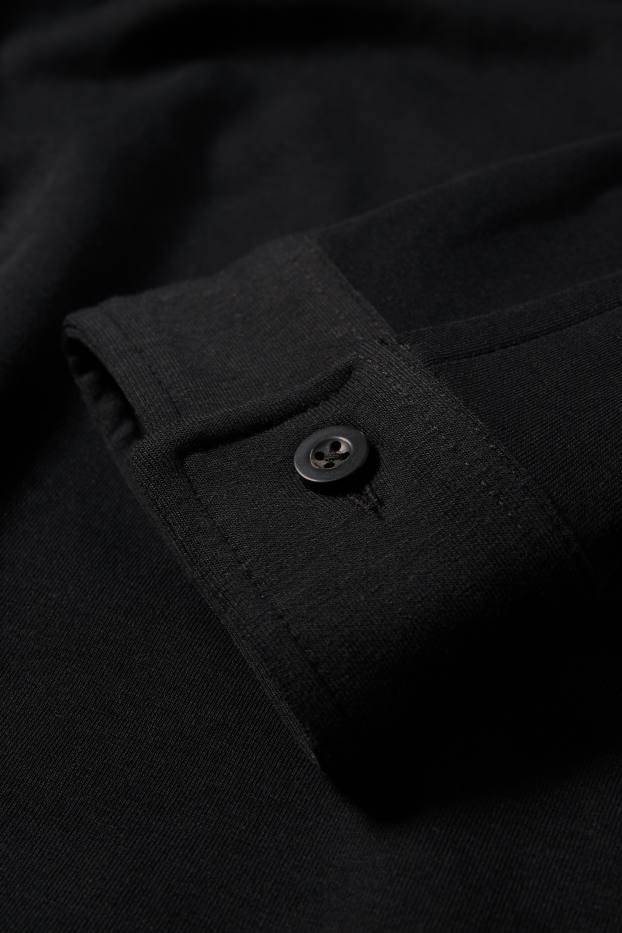 Bărbați - Tricou polo - negru