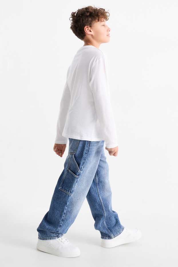 Enfants garçons - Baggy jean - jean bleu