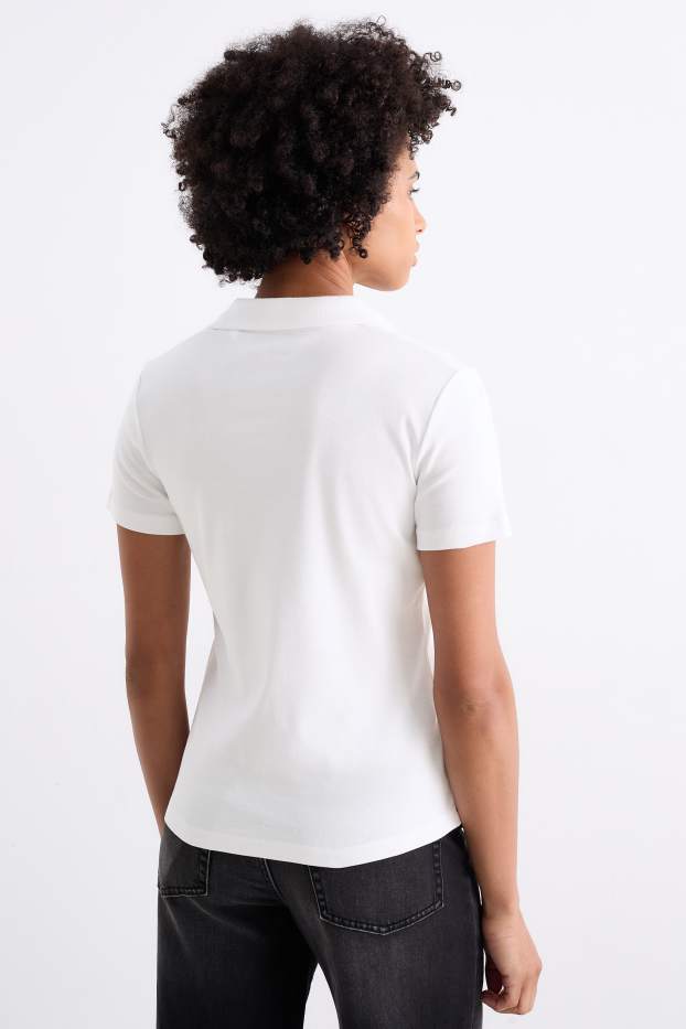 Dona - Polo - blanc