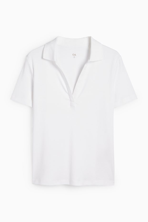 Dona - Polo - blanc