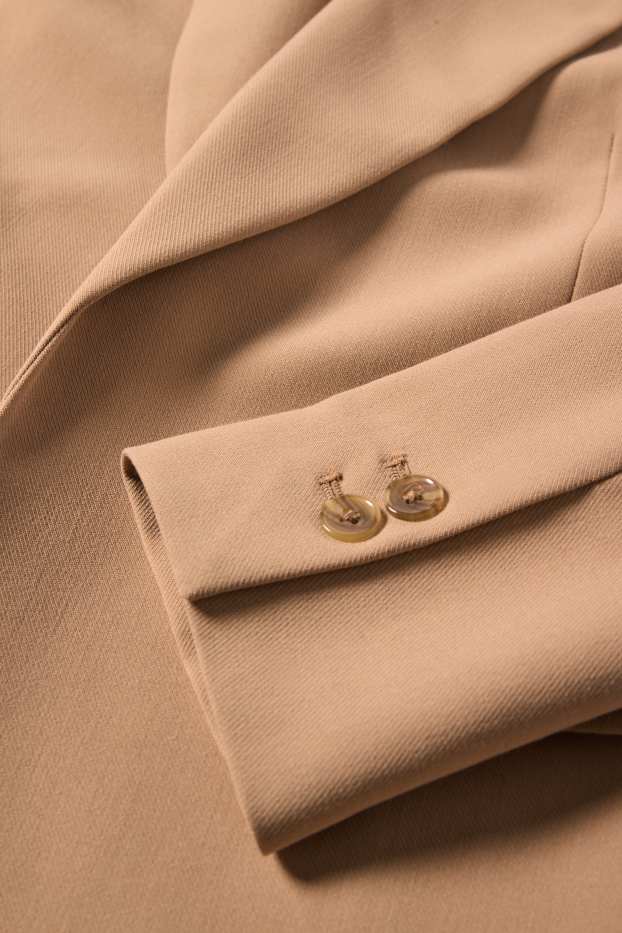 Femei - Blazer - cambrat - bej