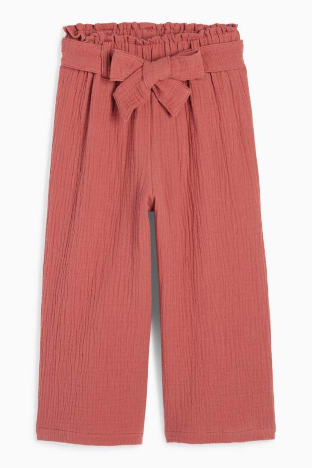 Bambine - Pantaloni - bordeaux