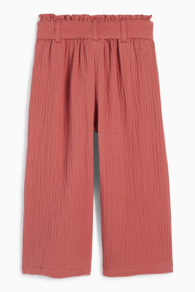 Bambine - Pantaloni - bordeaux